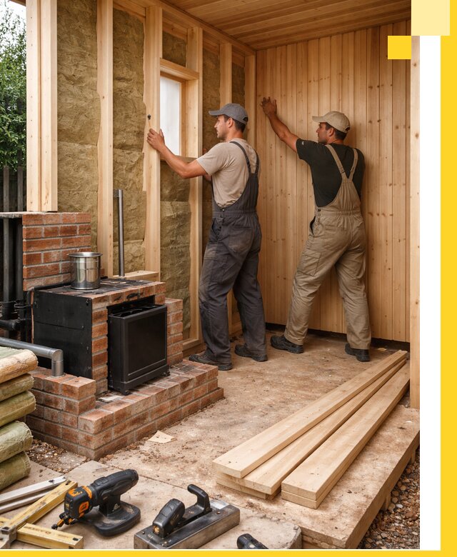 Строительство и установка дачных саун под ключ в Минеральных Воде