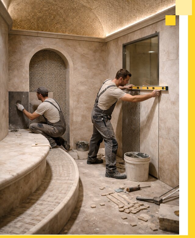 Проектирование и строительство саун с хамамом под ключ в Минеральных Воде