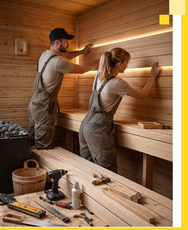 Дизайн саун и бань под ключ с индивидуальным проектом в Минеральных Воде