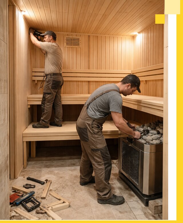 Купить сауну под ключ в Минеральных Воде с монтажом и гарантией