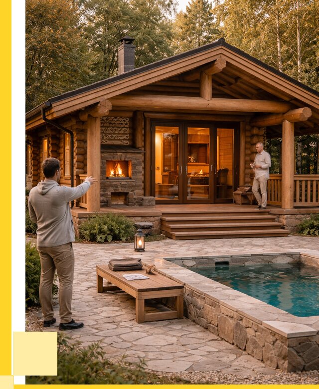 Проекты бань и хамам в Минеральных Воде от 25895 р. | ЭриданМнр