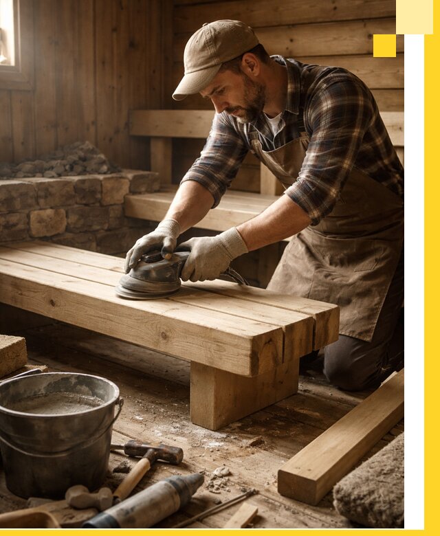 Ремонт бань под ключ в Минеральных Воде с гарантией качества и сроков