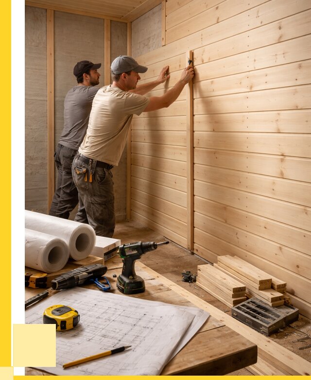 Обшивка бани вагонкой в Минеральных Воде от 1243 р., ЭриданМнр