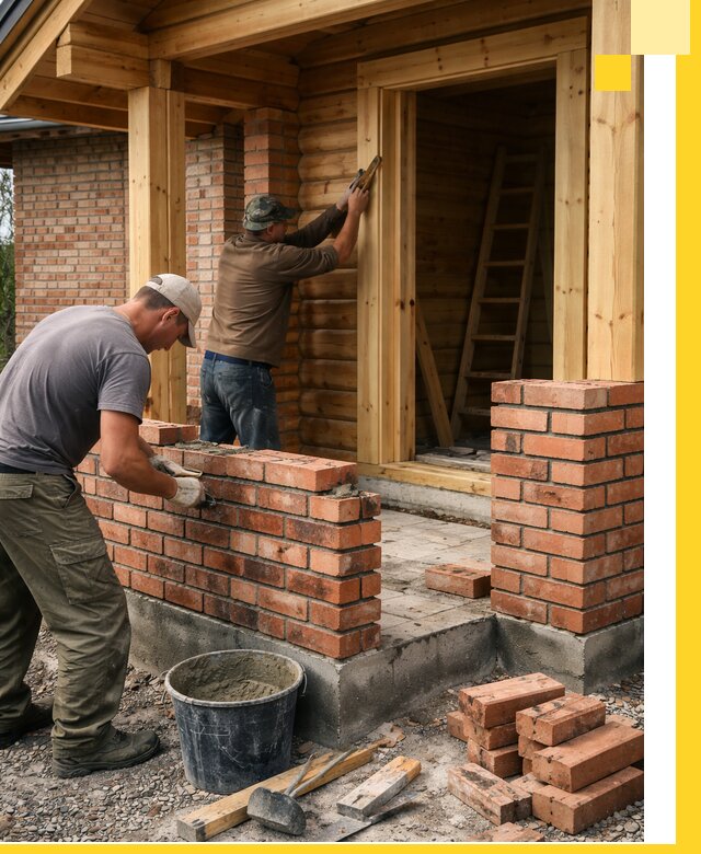 Строительство кирпичных бань под ключ в Минеральных Воде с гарантией качества