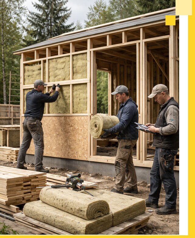 Проектирование и строительство каркасных бань в Минеральных Воде под ключ