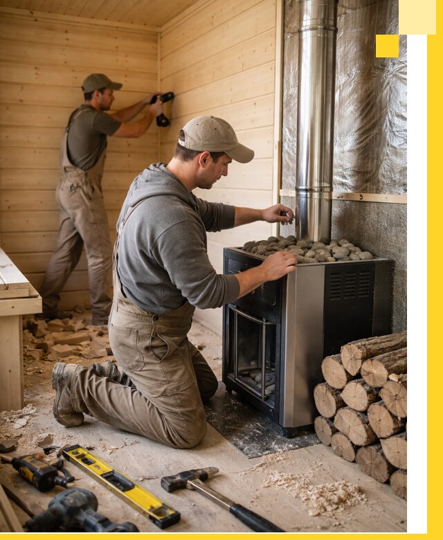 Строительство деревянных бань под ключ в Минеральных Воде проекты и монтаж