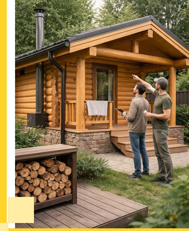 Бани для дачи под ключ в Минеральных Воде от 258950 р. | ЭриданМнр