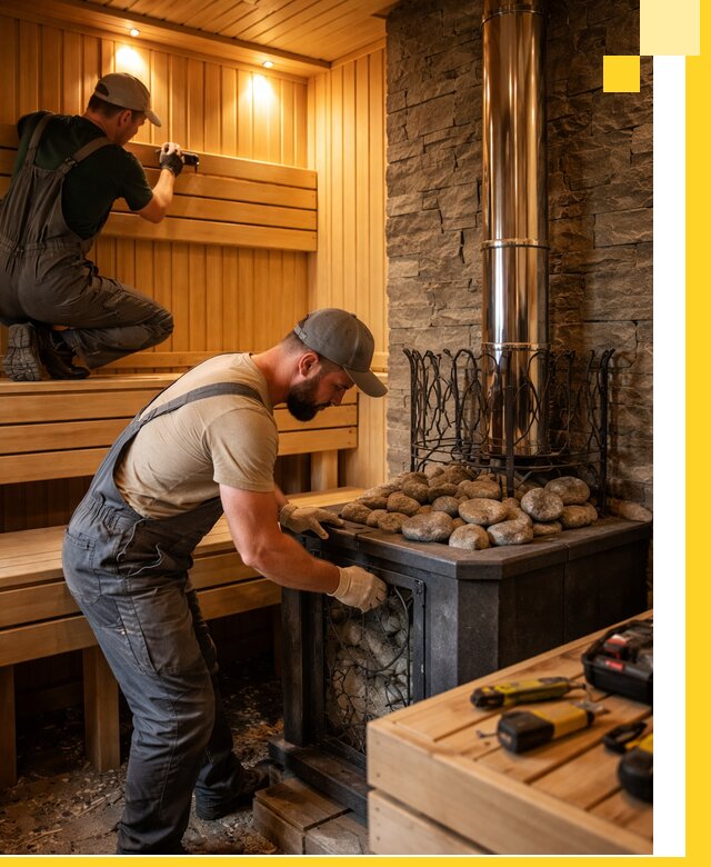 Комплексный дизайн бань, саун и зон отдыха в Минеральных Воде