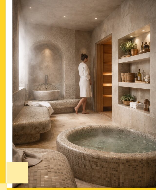 Строительство бани с хамамом в Минеральных Воде от 776850 р. | ЭриданМнр