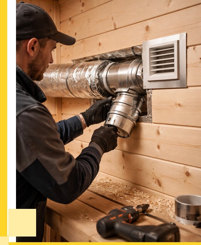 Монтаж вентиляции бани в Минеральных Воде от 12430 р. | ЭриданМнр