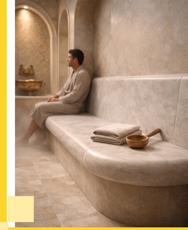 Сиденья для хамама в Минеральных Воде под ключ от 12430 р. | ЭриданМнр