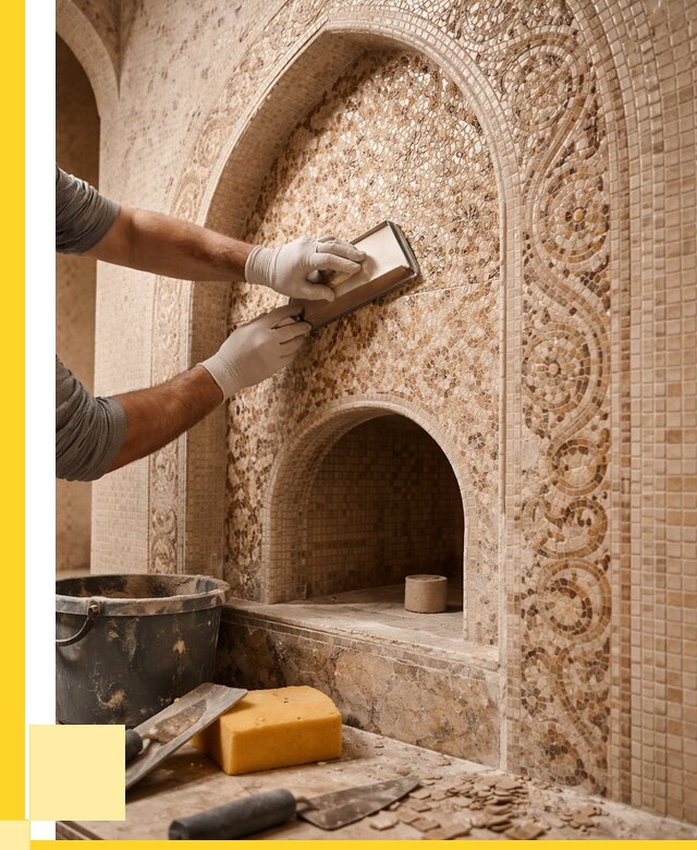 Мозаика для хамама в Минеральных Воде под ключ от 5179 р. | ЭриданМнр