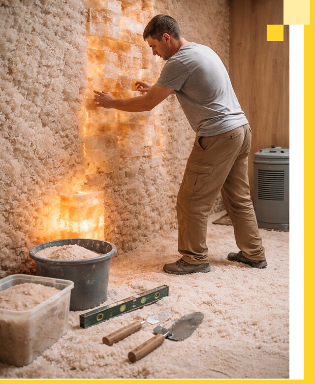 Проектирование и монтаж соляных комнат в Минеральных Воде под ключ