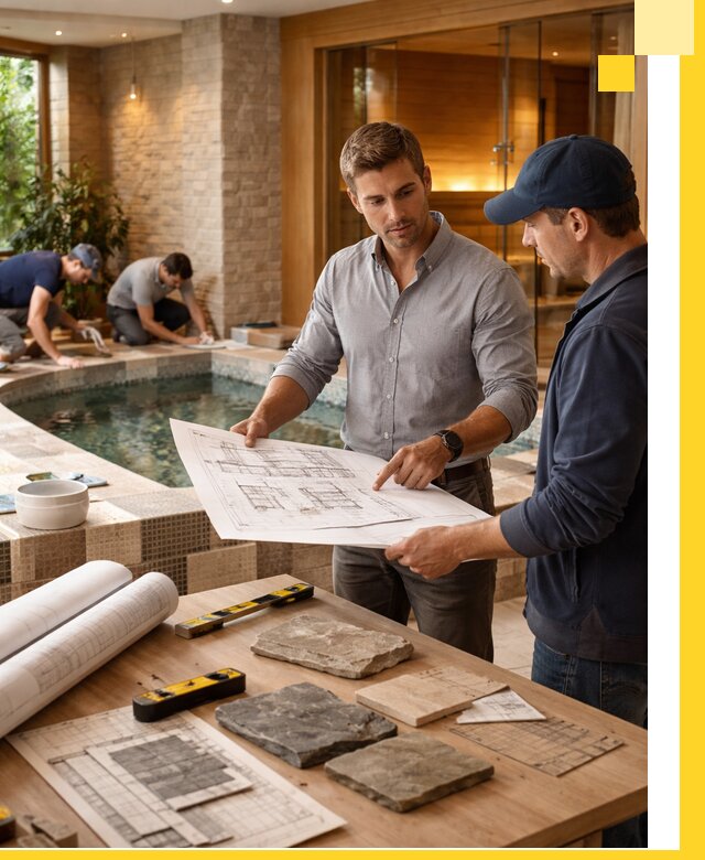 Проектирование SPA зон под ключ в Минеральных Воде с инженерией